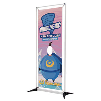 Face-Cutout Display Banner - Junior is Great for Social Media Exposure