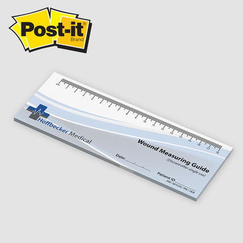 Post-it&reg; Notes - 3" x 8" - 25 Sheet with Full Color Printing