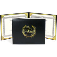 Double-Sided Padded Certificate Folder for 8