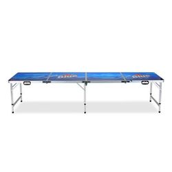 Folding Aluminum Party Table with Full Color 4-Panel Graphics is Perfect for Game Day