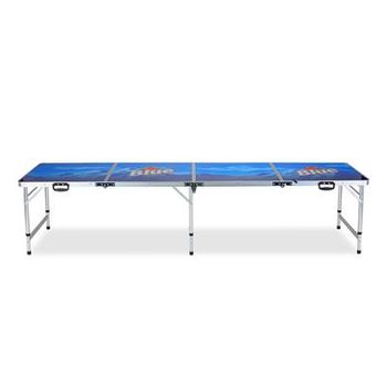 Folding Aluminum Party Table with Full Color 4-Panel Graphics is Perfect for Game Day