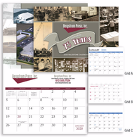 Custom Calendar - Stapled Binding