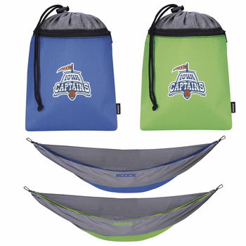 Camp Hammock Made of Strong Nautical Grade Nylon Can Hold Up to 500 lbs.