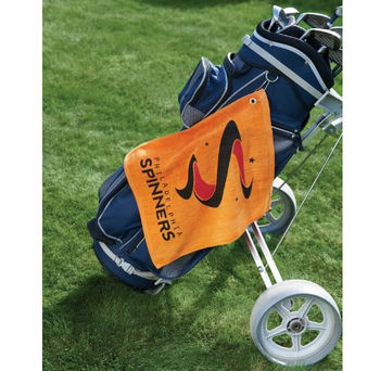 15" x 18" Lightweight Golf Towel with Grommet and Hook