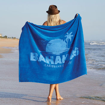50" x 60" COLORS Oversized Beach Towel