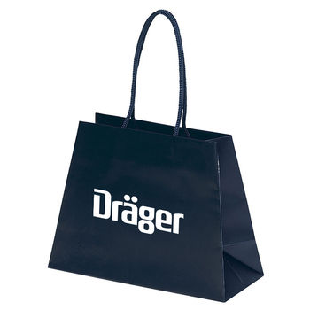 Matte Laminated Paper Bag - 10" x 7.5" - Foil Imprint