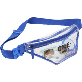 13" x 6" Clear Fanny Pack - Stadium Security Approved 