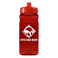100% Recycled 20 oz Water Bottle with Push-Pull Cap