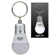 Light-Up LED Light Bulb Keytag