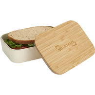Bamboo Fiber Lunch Box with Cutting Board Lid - 1% of Sales Donated to Eco Nonprofits