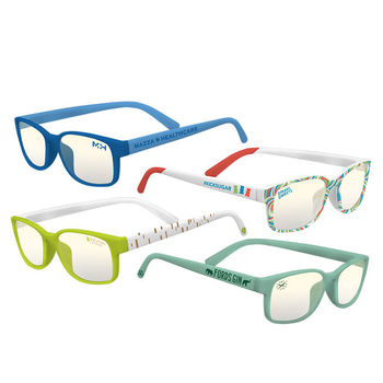 Pantone Color Matched Blue Light Blocking Computer Glasses - Reduces Eyestrain