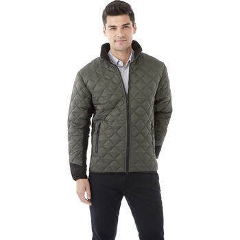 Quick Ship MEN'S Tailored-Look Puffy Coat Offers Lightweight Warmth