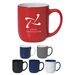 17 oz Ceramic Mug with Matte Finish Outside and Shiny Inside