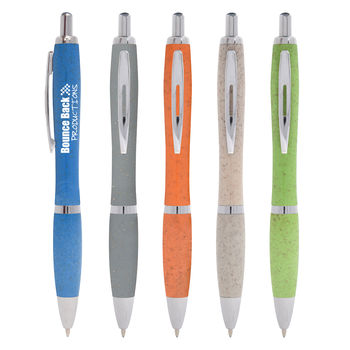 Renewable And Sustainable Wheat Straw Plastic Pen