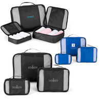 Set of 3 Packing Cubes with Handles Help You Stay Organized While You Travel