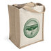 10" x 13" Cotton and Jute Bag is a "Goldilocks" Sized Bag