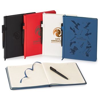 8" x 10" Oversized Hard Cover Journal and Pen Combo