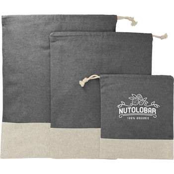 Recycled 3-Piece Travel Pouch Set - 1% of Sales Donated to Eco Nonprofits