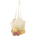 Cotton Mesh Market Bag with Interior Zippered Compartment
