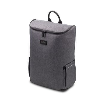 Water Repellent Backpack with Charging Port, Anti-Theft Pocket, and Reflective Details, Holds 17" Laptops