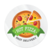 Laptop Sticker - Medium  4" Circle with Full Color Printing