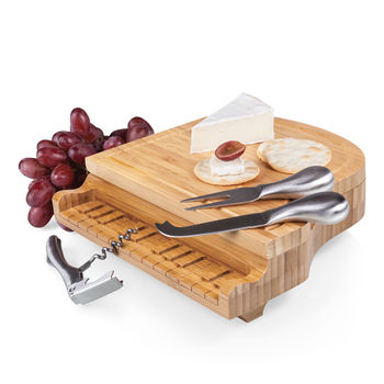 Piano Cheese Board with Stainless Steel Tools