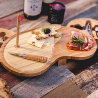 Golf Cheese Board with Stainless Steel Tools
