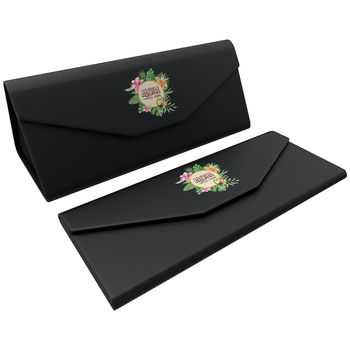 ProFlat&trade; Eyewear Case with Full Color Printing - Folds Flat When Not In Use!