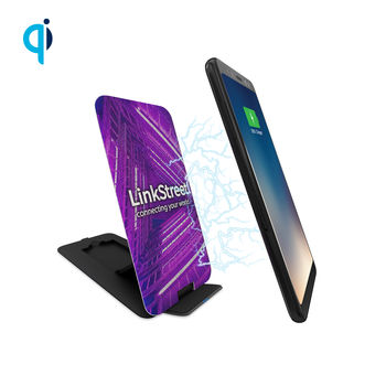 Flip Wireless Charging Pad & Stand with Full Color Printing