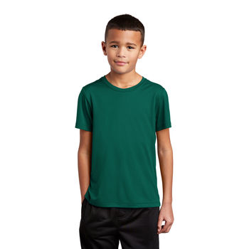 Youth 100% Polyester T-Shirt with UPF 50+ Sun Protection