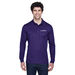 Men's Long-Sleeve Moisture-Wicking Pique Polo