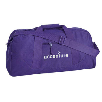 23" Recycled Polyester Duffel Bag in a Wide Variety of Colors