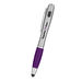 Stylus Pen with LED Flashlight Works with All Tablets and Smartphones (Combo Tip)