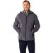MEN'S Waterproof and Breathable Soft Shell Hooded Jacket with Graphic Camo Pattern Interior