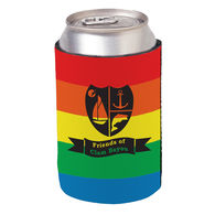 Rainbow Foam Can Cooler