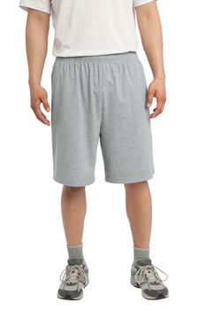 Jersey Knit Shorts with Pockets