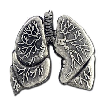 *NEW* Lungs Lapel Pin