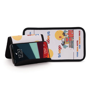 "Flight Flap Pro" Flexible Phone & Tablet Holder with Full Color Printing