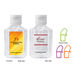 1 oz Hand Sanitizer - 62% Ethyl Alcohol - Lightly Scented with Full Color Label