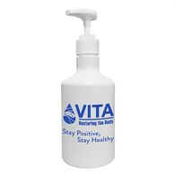16 oz Dispenser Bottle with Pump Lid (Empty)