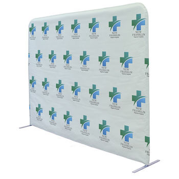 8' W x 6' H 2-SIDED VINYL Cover Wall Barrier Kit