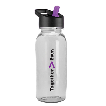 18 oz. Dishwasher-Safe Bottle with Flip Straw Lid