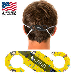 Face Mask Strap Hook & Earsaver with Full-Color Printing