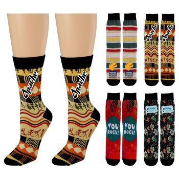 Dress Sock with Full Color Sublimation - Low Minimum