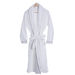 Luxurious Plush Robe With Colored Trim