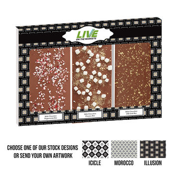 Belgian Chocolate Holiday Sparkle Trio