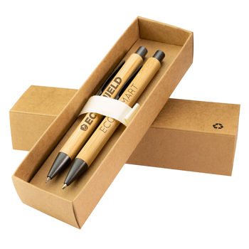 Bamboo Pen and Mechanical Pencil Set