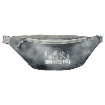 5.5" x 14" Tie Dye Fanny Pack