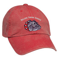 6-Panel, Low Profile, Washed Cap with Self-Fabric Velcro® Closure