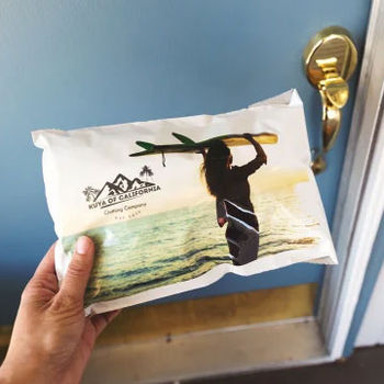 7.5" x 10.5" Custom Printed Poly-Mailer Envelope/Shipping Bag